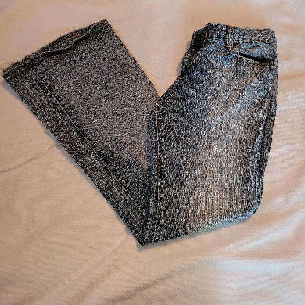 Tilt Huntington flare vintage blue jeans Size 7 Long Boho Retro Western Y2K